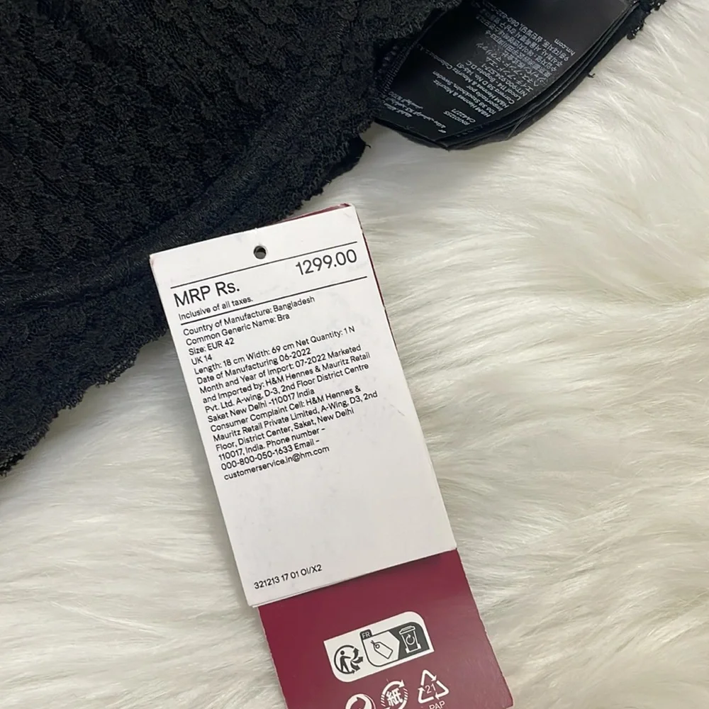 H&M soft lace bra | NWT - Picture 14 of 14